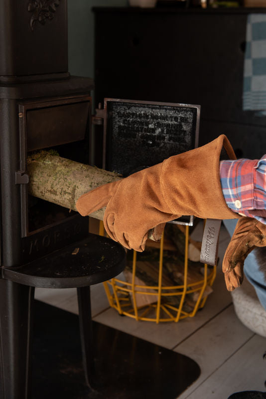 Leather Heat-Resistant Gloves