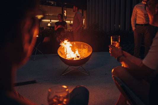 BOWL 70 Fire Bowl with Star Stand