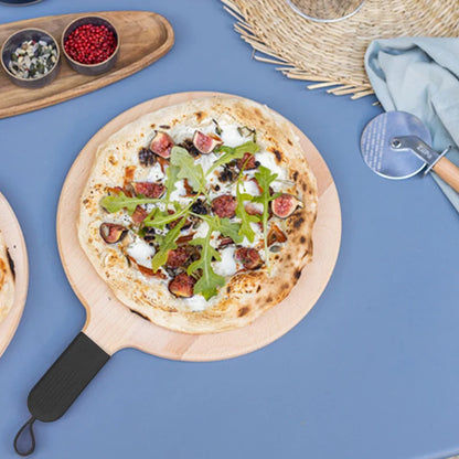 Sora Beech Pizza Serving Board 31cm - Charcoal